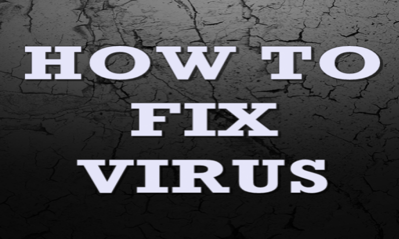 How to fix virus