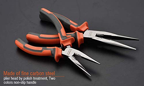 Pro-Grip 6" Needle Nose Pliers - Hard Carbon Steel