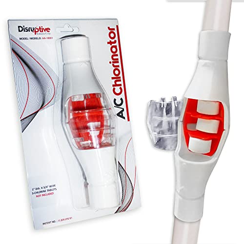 AC Chorinator - AC Drain Line Cleaner Tool to Fix Clog Backup - Condensate Line Cleaner for How to Unclog AC Drain Pipe - Reduce System Maintenance and Shutdowns - Air Main Opener / AC Line Cleaner