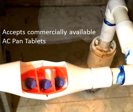 AC Chorinator - AC Drain Line Cleaner Tool to Fix Clog Backup - Condensate Line Cleaner for How to Unclog AC Drain Pipe - Reduce System Maintenance and Shutdowns - Air Main Opener / AC Line Cleaner