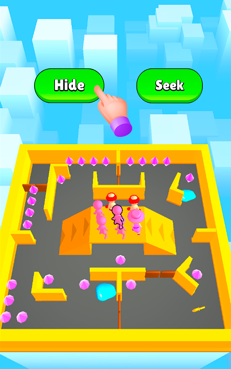Monster Seek: Stickman Hide