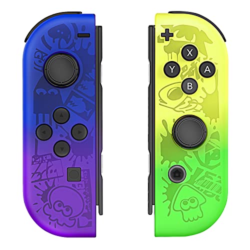 Rotacess Compatible with Nintendo Switch Controller, Switch Controller Replacement Accessories with Double Vibration/Wake-Up/Screenshot/Motion Control