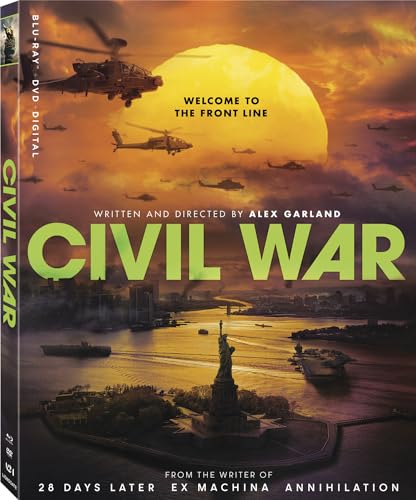 Civil War Bluray + DVD + Digital