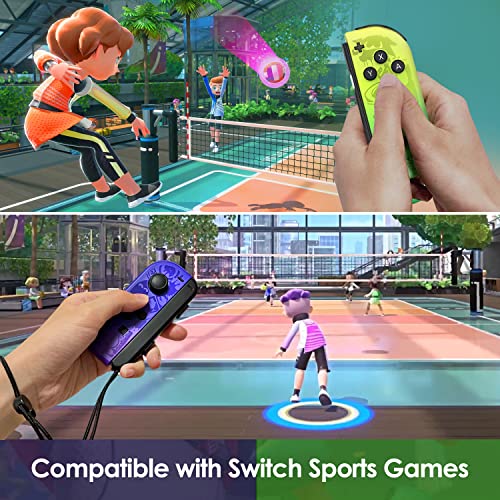 Rotacess Compatible with Nintendo Switch Controller, Switch Controller Replacement Accessories with Double Vibration/Wake-Up/Screenshot/Motion Control