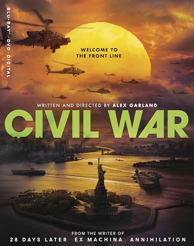 Civil War Bluray + DVD + Digital