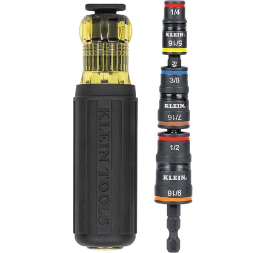 Klein Tools 32910 Impact Driver, 7-in-1 Set