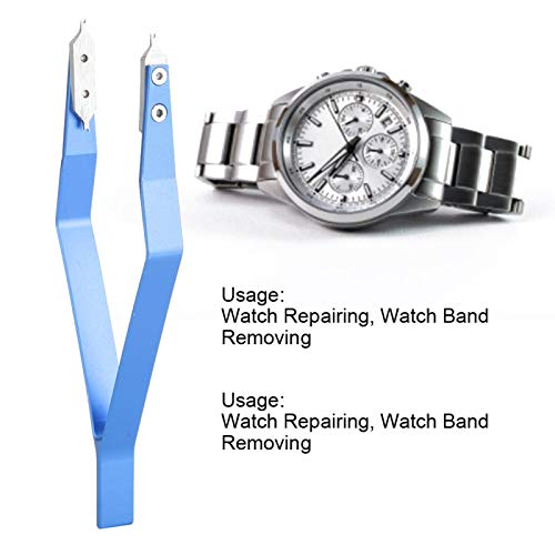 ZJchao V Shape Metal Spring Bar Tweezers Kit