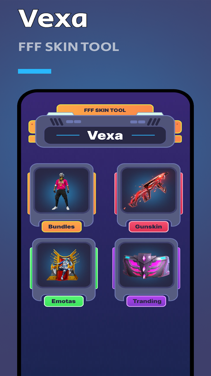 Vexa - FFF FF FIRE SKIN TOOL