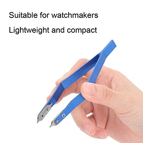 ZJchao V Shape Metal Spring Bar Tweezers Kit