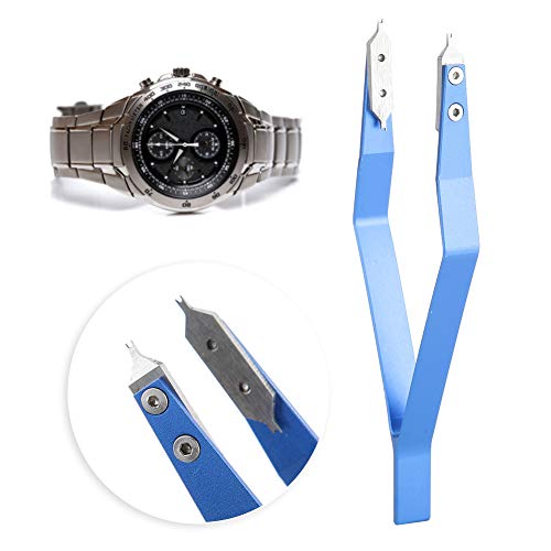 ZJchao V Shape Metal Spring Bar Tweezers Kit