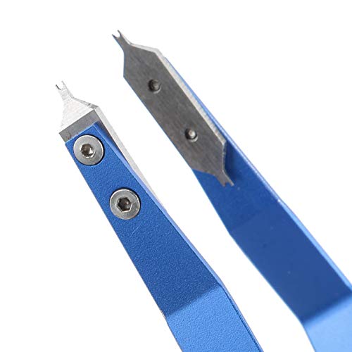 ZJchao V Shape Metal Spring Bar Tweezers Kit