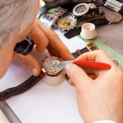 Mozeat Lens 3 PCS Watch Back Removal Tool Pry Watch Back Case Opener Watch Battery Replacement Repair Tool Kit