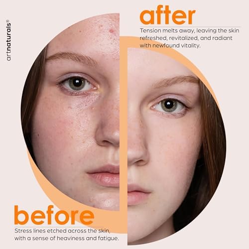 Artnaturals Face & Body Vitamin E Bio Oil 4.0oz + Gua Sha Facial Tools Set - Organic Moisturizer Skincare for Scars, Stretch Mark, Cellulite & Nails - Great Massage oil for Massaging Joint & Muscles