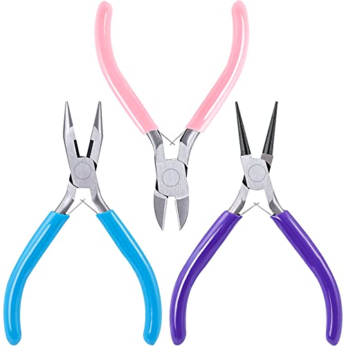 Set of 3 SONGIN Jewelry Pliers for Crafting