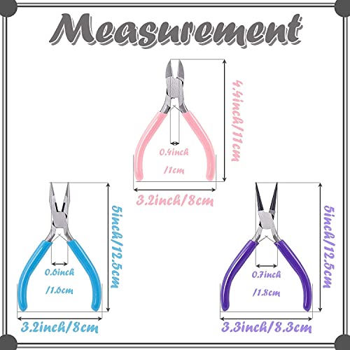 Set of 3 SONGIN Jewelry Pliers for Crafting