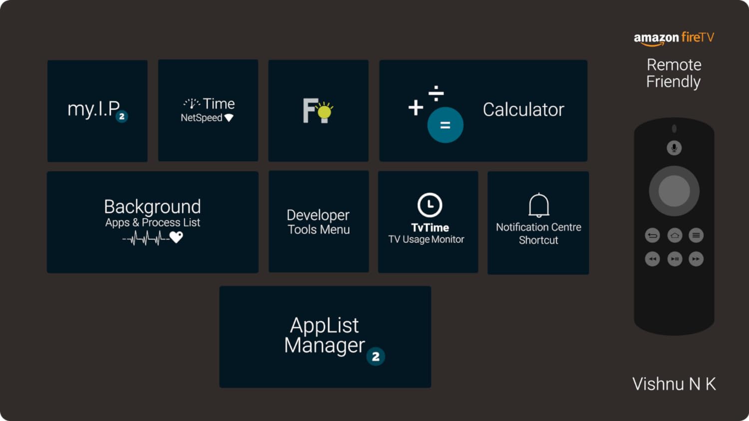 Developer Tools Menu Shortcut for Fire TV