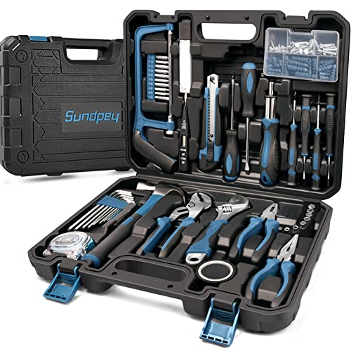 Sundpey 148-Pc Home Tool Kit with Case