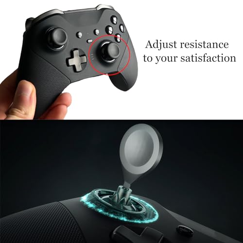 Thumbstick Tension Adjustment Tool for Xbox Elite Series 2 Controller,Analog Joysticks Adjust Replacement for Xbox Elite Series 2 Core(Silvery)