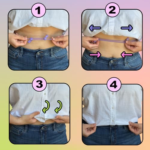 Croptuck Original Adjustable Band Crop tuck Band Tool for Tucking Shirts and Sweater Top Size SM(0-6)