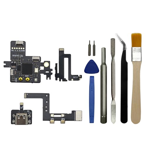 Onyehn Console Cable RP2040 CPU Cable Chip for Nintendo Switch Lite,Upgradable Chip Replacement Parts for Switch NS Lite Console with Repair Tools