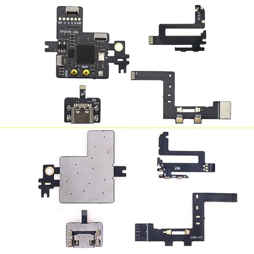 Onyehn Console Cable RP2040 CPU Cable Chip for Nintendo Switch Lite,Upgradable Chip Replacement Parts for Switch NS Lite Console with Repair Tools