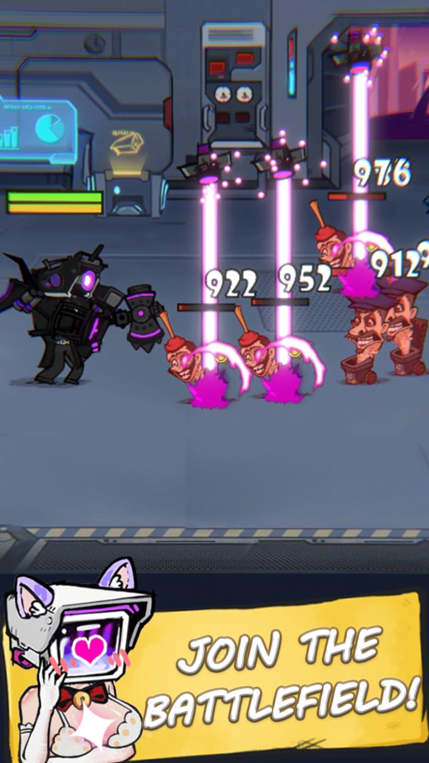 Skibidi Toilet Monster Battle Camera Clash War: merge and shoot idle fight game