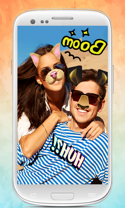 Doggy Face Filter Snappy Photo - Snap Camera Photo Collage for Snapchat