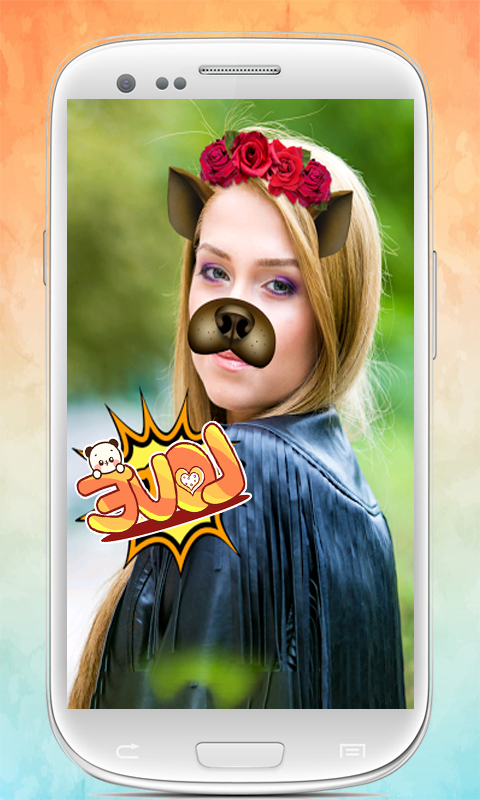 Doggy Face Filter Snappy Photo - Snap Camera Photo Collage for Snapchat