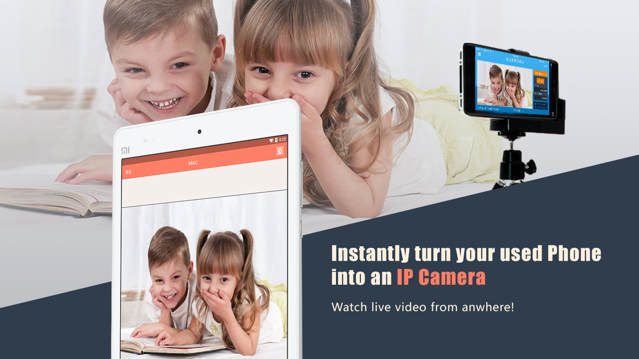 AtHome Camera - Remote video surveillance, Home security, Monitoring, IP Camera