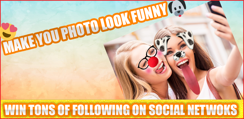 Doggy Face Filter Snappy Photo - Snap Camera Photo Collage for Snapchat