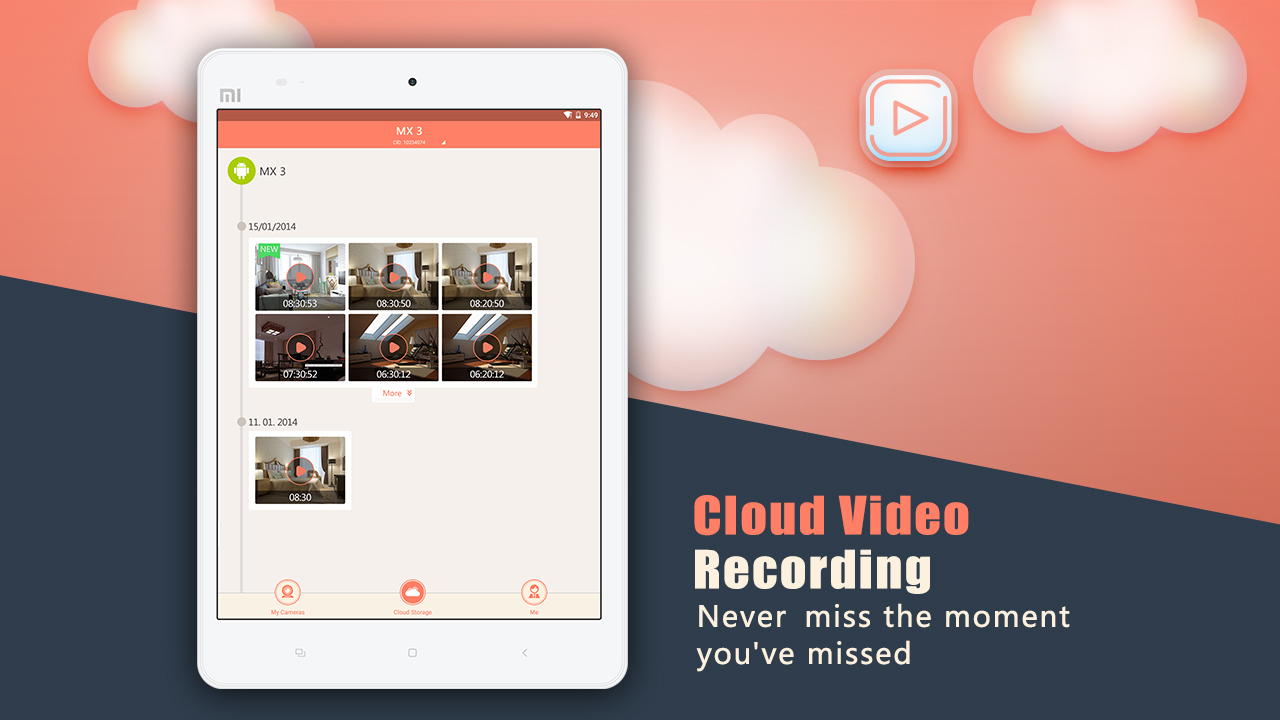 AtHome Camera - Remote video surveillance, Home security, Monitoring, IP Camera