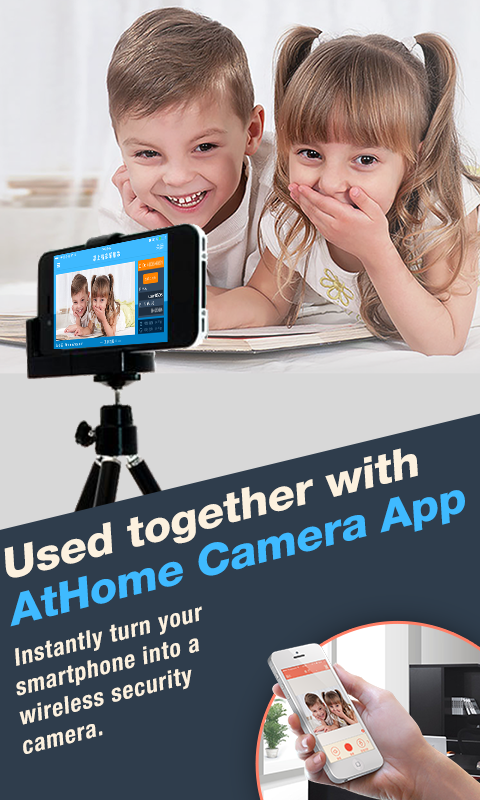 AtHome Video Streamer - Remote video surveillance, Home security, Monitoring, IP Camera