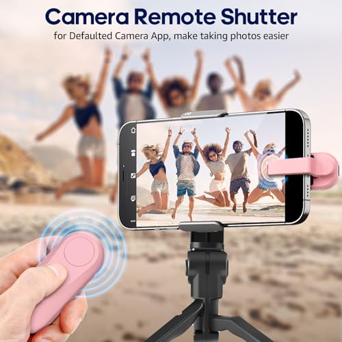 DATAFY Remote Control Page Turner for Kindle Paperwhite Oasis Kobo eReaders, Camera Video Recording Remote Triggers, Page Turner Clicker for ipad Tablets Reading Novels with Wrist Strap Storage Bag