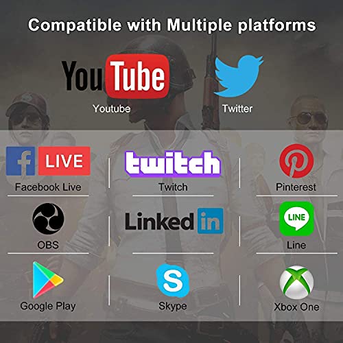 Capture Card Nintendo Switch, 4K HDMI Video Capture Card, Game Capture Card, 1080P 60FPS Video Capture Device, HDMI to USB 3.0 Capture Card for Streaming, Work with Camera/Xbox/PS4/PS5/PC/OBS