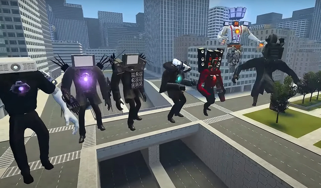 Camera Toilet Monster Battle