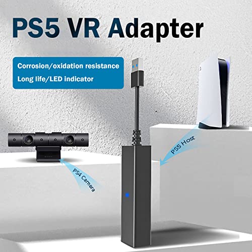 HLRAO PlayStation 4 Camera Adapter for PSVR on PS5