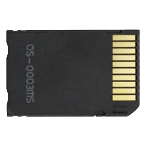 Skywin Memory Stick Pro Duo Adapter - Card Reader for PSP Memory Card Duo Adapter, Easy-to-Use Card Holder Compatible with Playstation Card, Camera, or Handycam