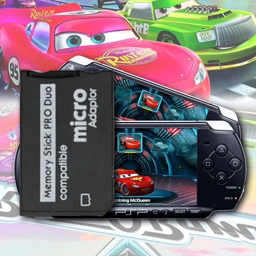 Skywin Memory Stick Pro Duo Adapter - Card Reader for PSP Memory Card Duo Adapter, Easy-to-Use Card Holder Compatible with Playstation Card, Camera, or Handycam