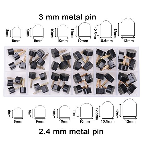 eMingo 24 Pairs High Heels Replacement Tips Set