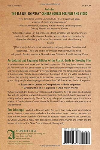 The Bare Bones Camera Course for Film and Video