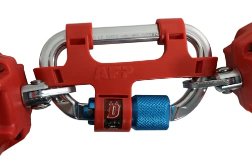 AFP Demon 6 Foot Double Web Leg Self Retracting Lifeline Safety Yoyo, Shock Pack Absorber, Aluminum Rebar Pelican Hook & Aluminum Carabiner Fall Protection Arrest Limiter SRL | OSHA & ANSI Rated