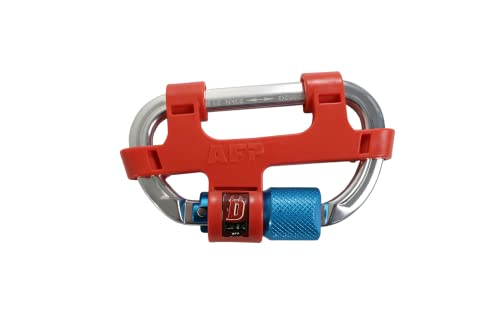 AFP Demon 6 Foot Double Web Leg Self Retracting Lifeline Safety Yoyo, Shock Pack Absorber, Aluminum Rebar Pelican Hook & Aluminum Carabiner Fall Protection Arrest Limiter SRL | OSHA & ANSI Rated