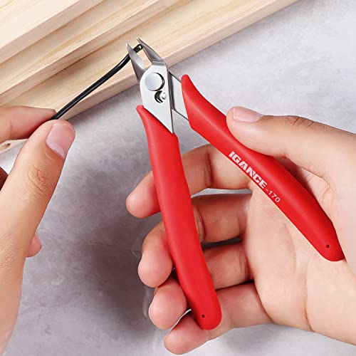 IGAN-170 Precision Electronics Flush Cutter, Strongest Side Cutting Pliers