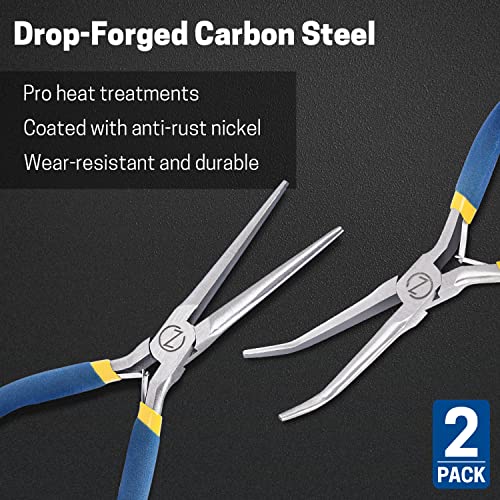 6" Mini Needle Nose Pliers Set for Crafts