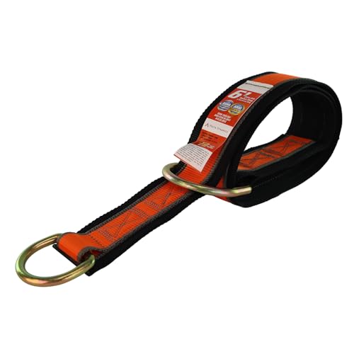 Malta Dynamics 6' Cross Arm Strap, Fall Protection Beam Strap, D-Ring Safety Strap, Beamer, I-Beam & H-Beam Anchor Strap, Beam Straps Fall Protection, OSHA/ANSI Compliant
