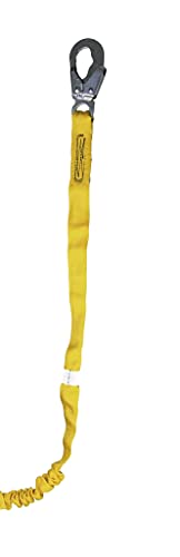 Guardian Fall Protection 11200 IS-72 6-Foot Internal Shock Lanyard with snap hooks
