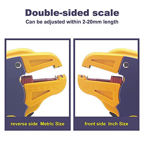 VCELINK 2-in-1 Wire Stripper and Cutter Combo