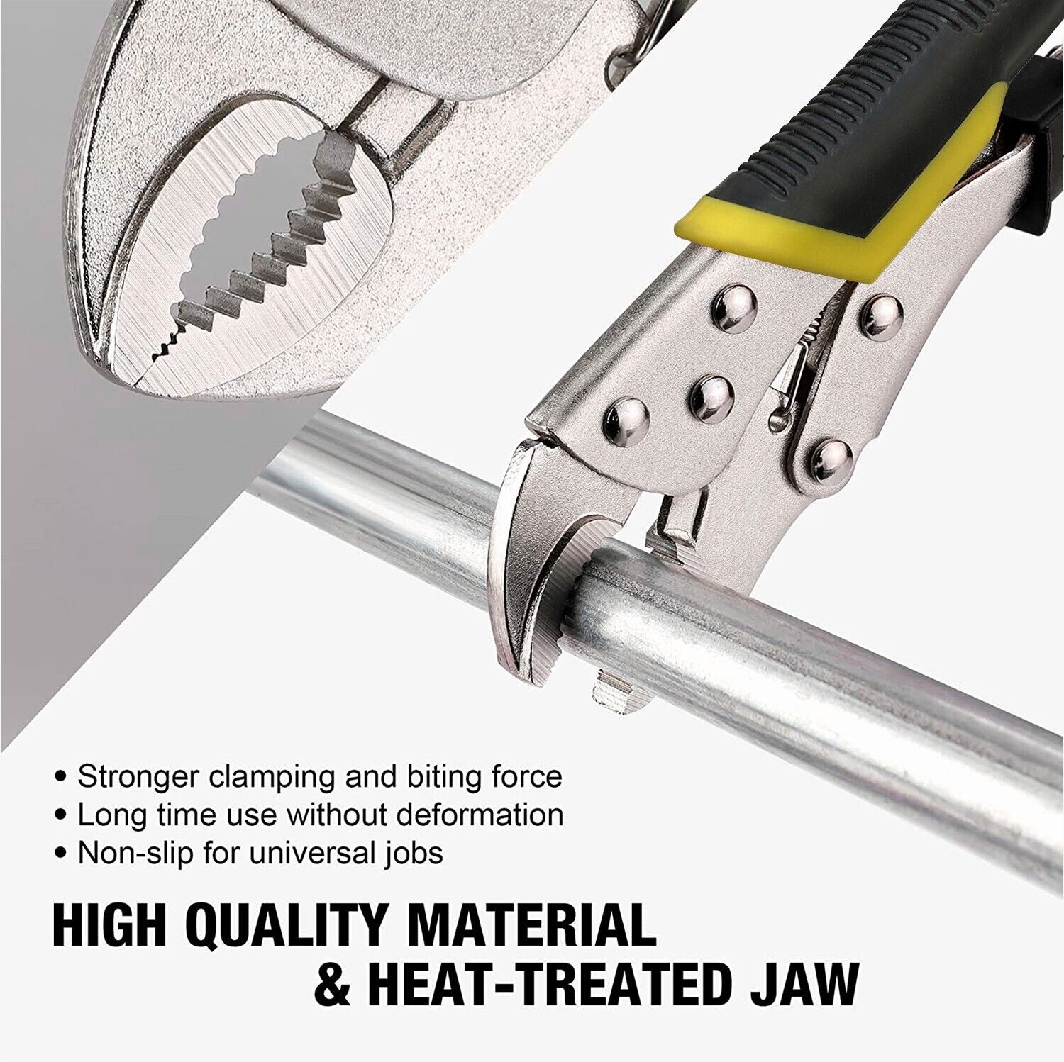 New 5-Piece Locking Pliers Set, Pliers Tool Set Hand Tool Set with Storage Bag