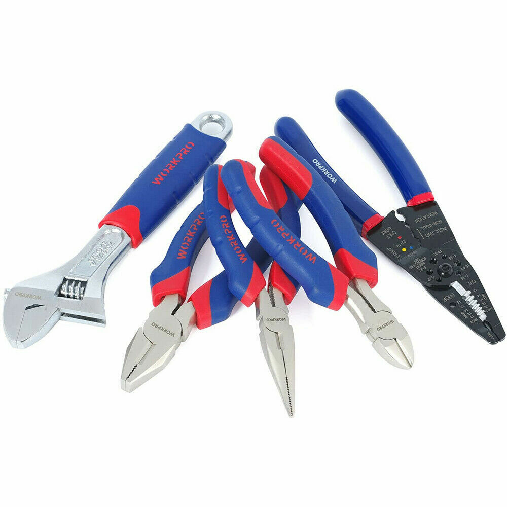 WORKPRO 322PCS Mechanics Tool Sets Kit 6-Point Socket Ratchet Repair Tool W/ Bag