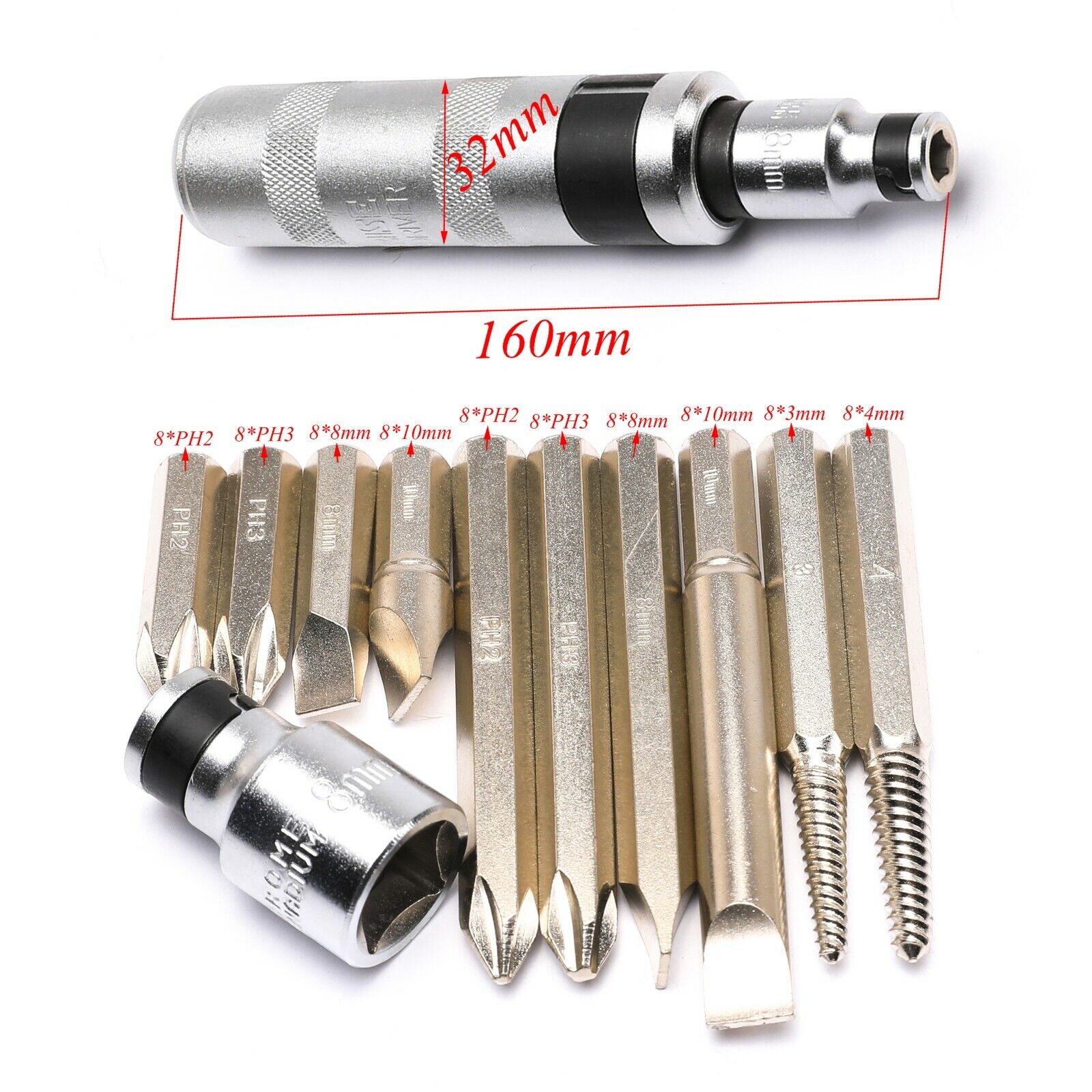 Impact Drive Tool SET Hand tools – automotive impact hammer screwdriver